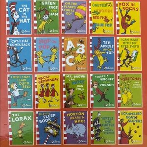 20-book a classic case of Dr. Seuss Book Collection